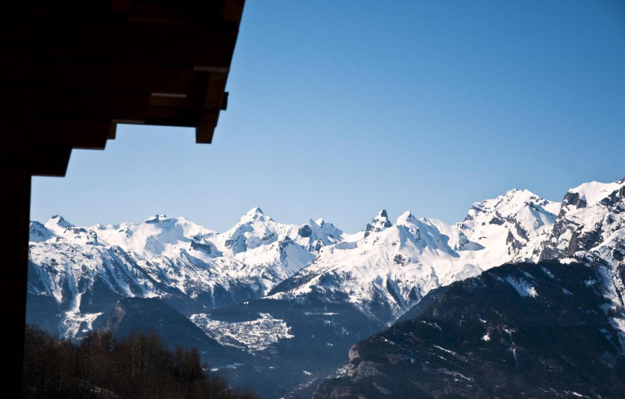 Balcons Du Soleil Sunny & Mountain Apartments By Alpvision Residences Veysonnaz Bagian luar foto