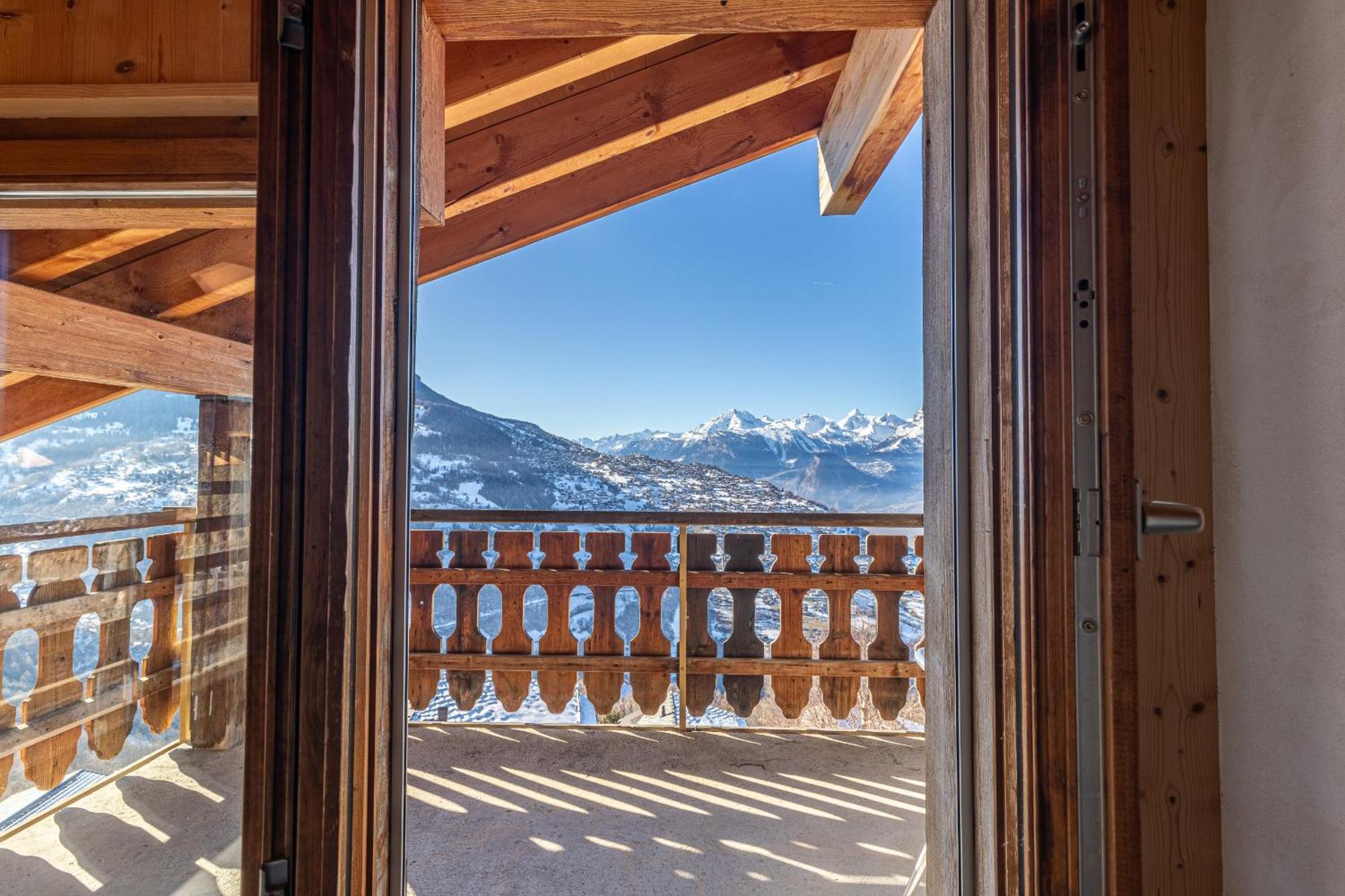 Balcons Du Soleil Sunny & Mountain Apartments By Alpvision Residences Veysonnaz Bagian luar foto