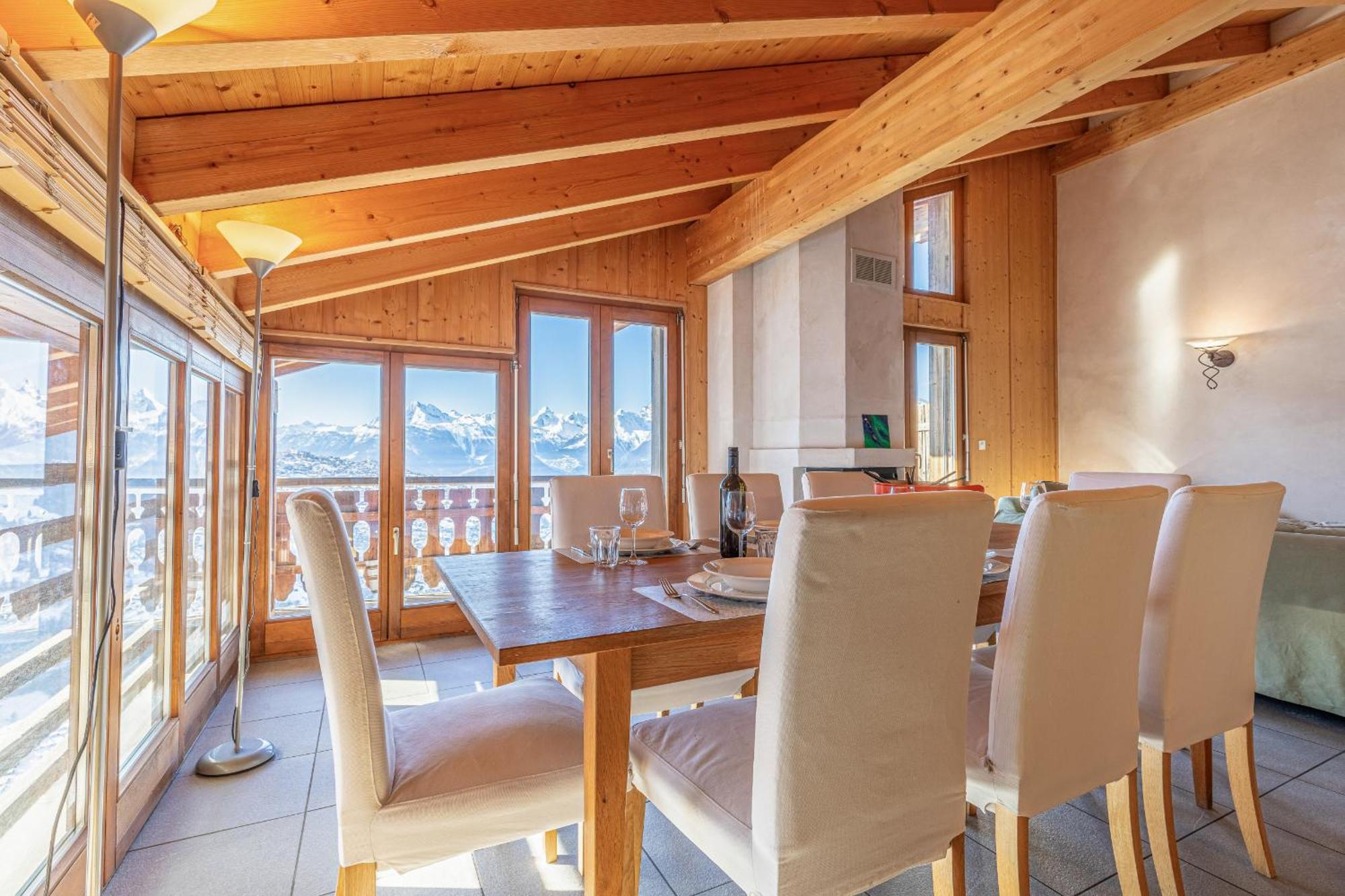 Balcons Du Soleil Sunny & Mountain Apartments By Alpvision Residences Veysonnaz Bagian luar foto