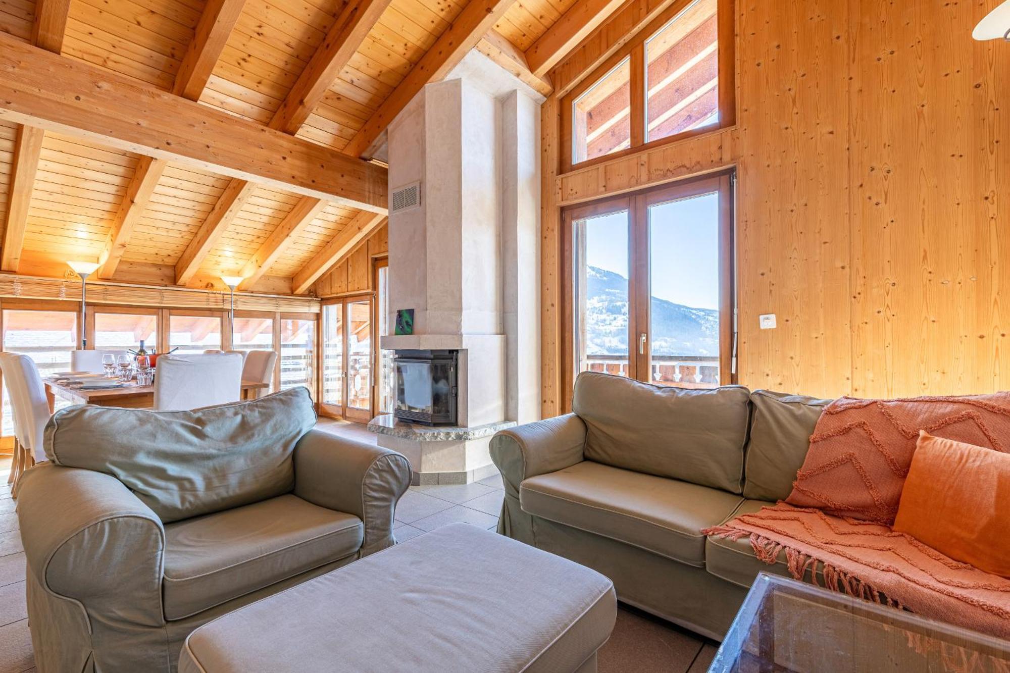 Balcons Du Soleil Sunny & Mountain Apartments By Alpvision Residences Veysonnaz Bagian luar foto